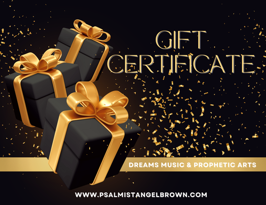 Psalmist Angel Brown Gift Card
