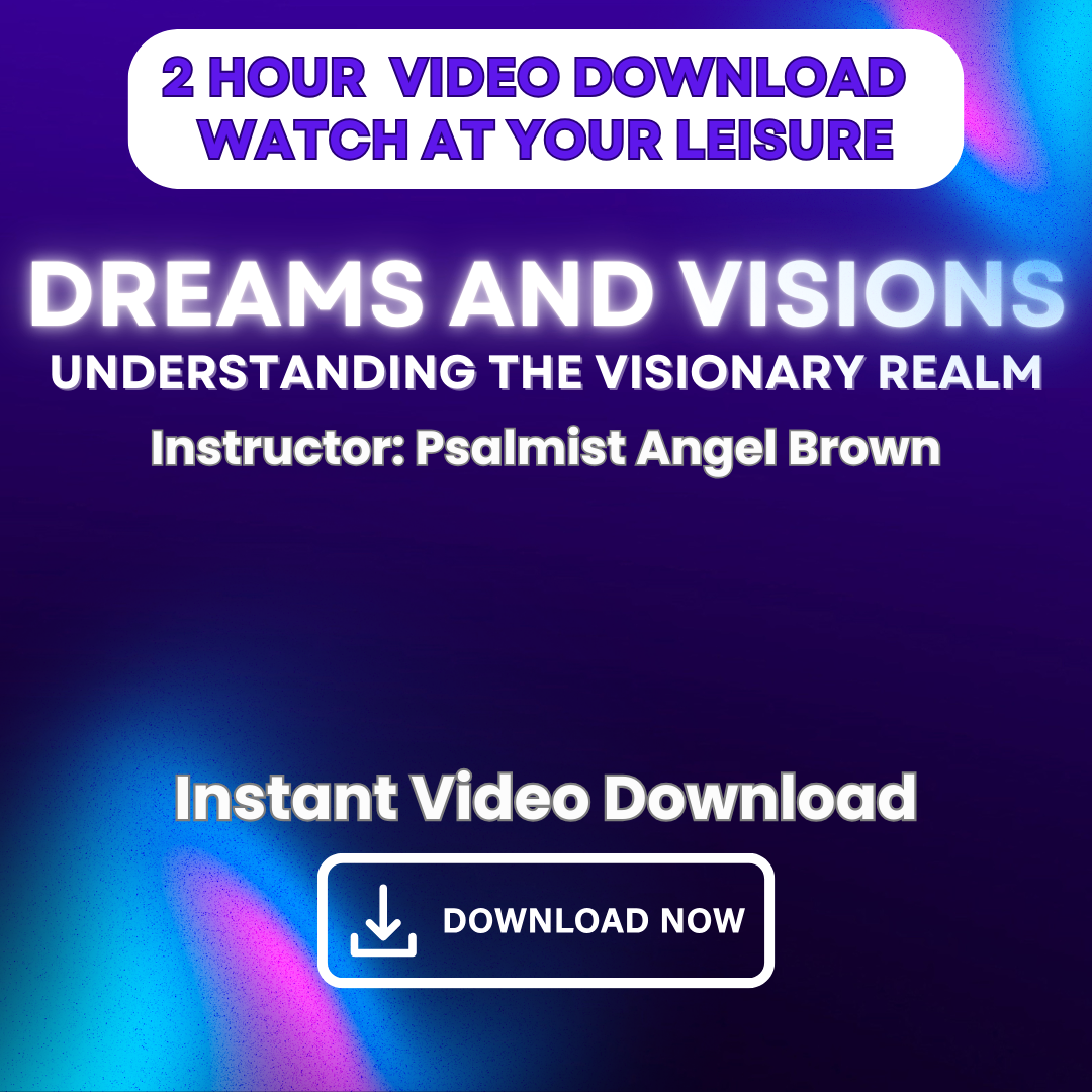 Dreams and Visions In-Depth Course| Digital Video Download