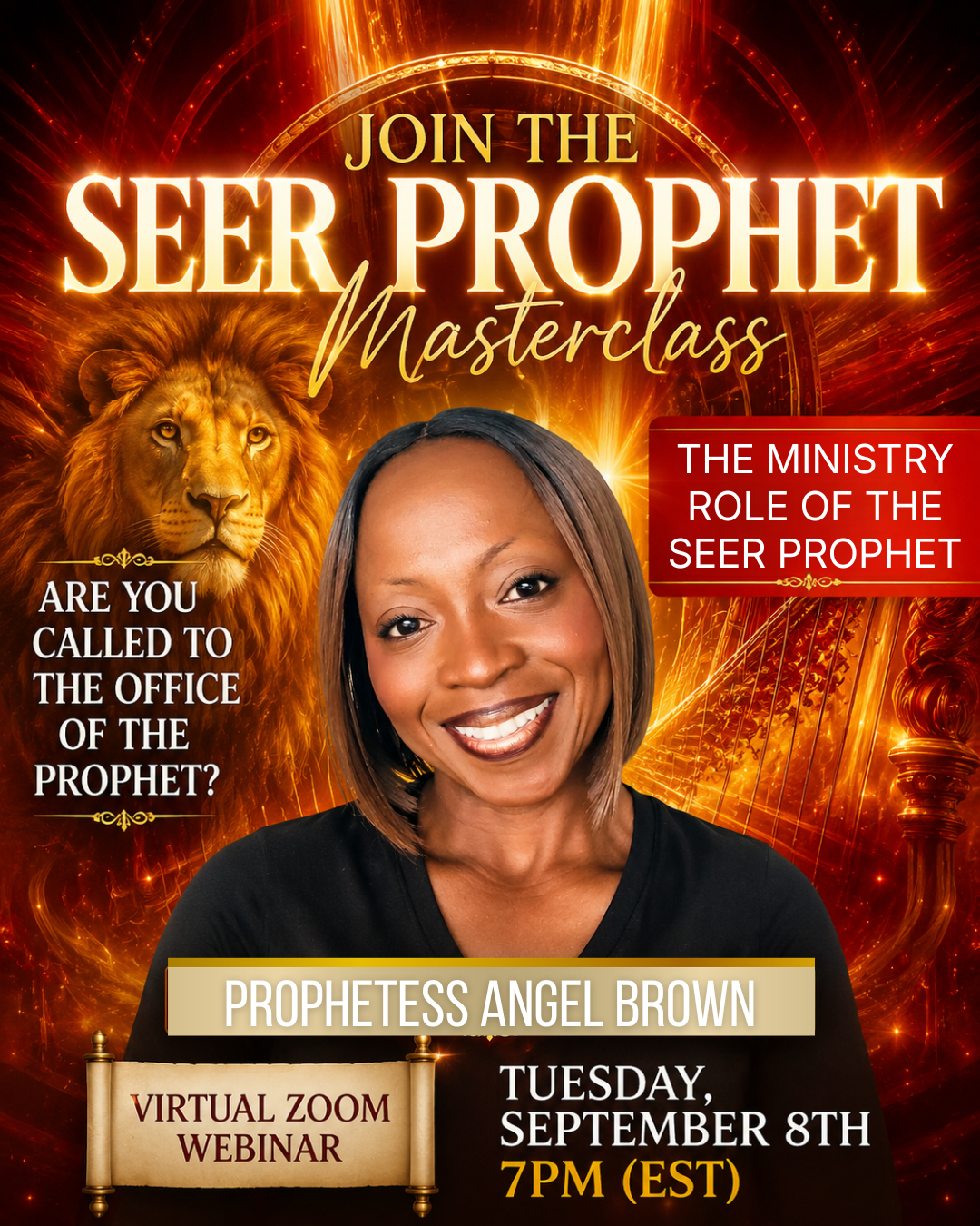 The Seer Prophet Masterclass with Prophetess Angel Brown
